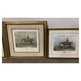 (qty - 4) British Hunting Prints-