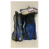 (qty - 2) Snorkel Fins-