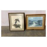 Bird and Beach Print-