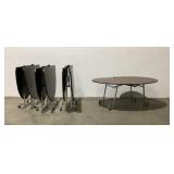 Folding Oval Event Tables (4x the Bid)