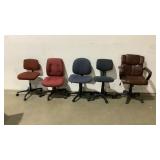 Adjustable Rolling Office Chairs