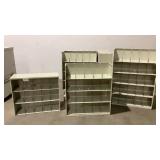 (Qty - 5) File Shelving Units-