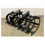 *NEW* Tomahawk Skid Steer 66" Grapple Bucket-