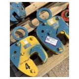 (2) Safety Clamps Plate Clamps VL