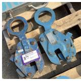 (2) Renfroe Plate Clamps FR