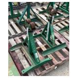 (2) Greenlee Ratchet Type Reel Stands 656