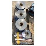 Drill Bits and Buried Water Line Tape