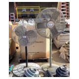 (2) Warehouse Fans