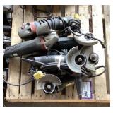 (6) Metabo 4-1/2" Angle Grinders