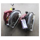 (2) Milwaukee 7-1/4" Circular Saws