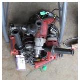 (5) Milwaukee 3/8" Drills