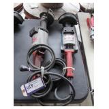 (2) Milwaukee 6" Straight Grinders