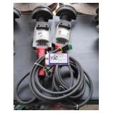(2) Milwaukee 6" Straight Grinders