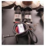 (2) Milwaukee 6" Straight Grinders