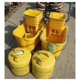 Mop Buckets & Safety Fuel Cans