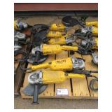 (6) DeWalt 9" Angle Grinders DWE4519