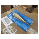 (48) Empire 24oz Brass Plumb Bobs