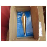 (48) Empire 24oz Brass Plumb Bobs