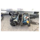 (2) Oztec Concrete Vibrator Motors