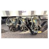 (3) Oztec Concrete Vibrator Motors