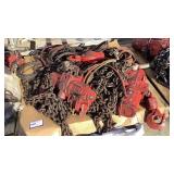 (2) JDN 6 Ton Pneumatic Chain Hoists