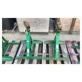 (2) Greenlee Ratchet Type Reel Stands 656