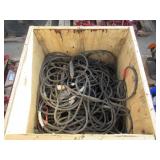 Crate of Assorted Welding Grounds