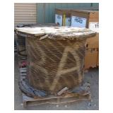 Spool of Braided Steel Cable