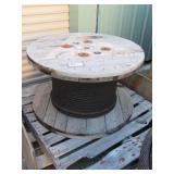 Spool of Braided Steel Cable