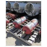 (2) Texas Pneumatic Spider Air Tanks