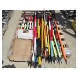 (25) Assorted Survey Stakes