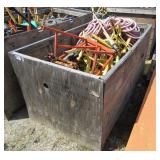 Crate of Assorted Pipe Stands