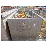 Crate of Assorted Pipe Stands