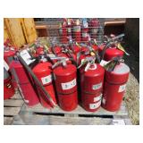 (15) Assorted Fire Exstinguishers