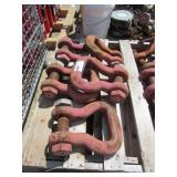 (5) Crosby 50 Ton Shackles