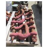 (5) Crosby 50 Ton Shackles