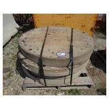 (4) Round Wooden Pads