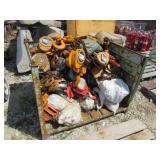 Crate of Assorted Chain Hoists