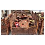 Basket of Assorted Rigging Supplies