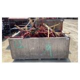 Crate of Assorted Pipe Roller Stands