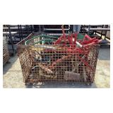 Basket of Assorted Pipe Stands