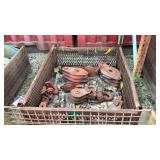 (8) McKissick Snatch Blocks and Basket