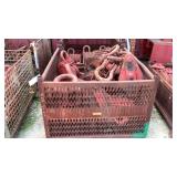 (12) Johnson Block Snatch Blocks and Basket