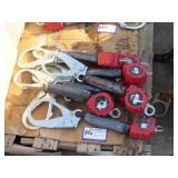 (8) Protecta Self Retracting Lifelines