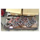 (9) Ridgid Threader Dies 500