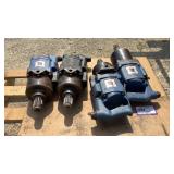 (4) UT Pneumatic Spline Drive Wrenches