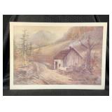 The Blacksmith Shop Ben Hampton Print