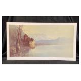 The Castle of Chillon Ben Hampton Print
