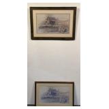 (2) Ben Hampton Prints