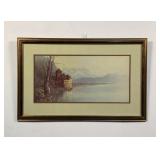 Castle of Chillon Ben Hampton Print